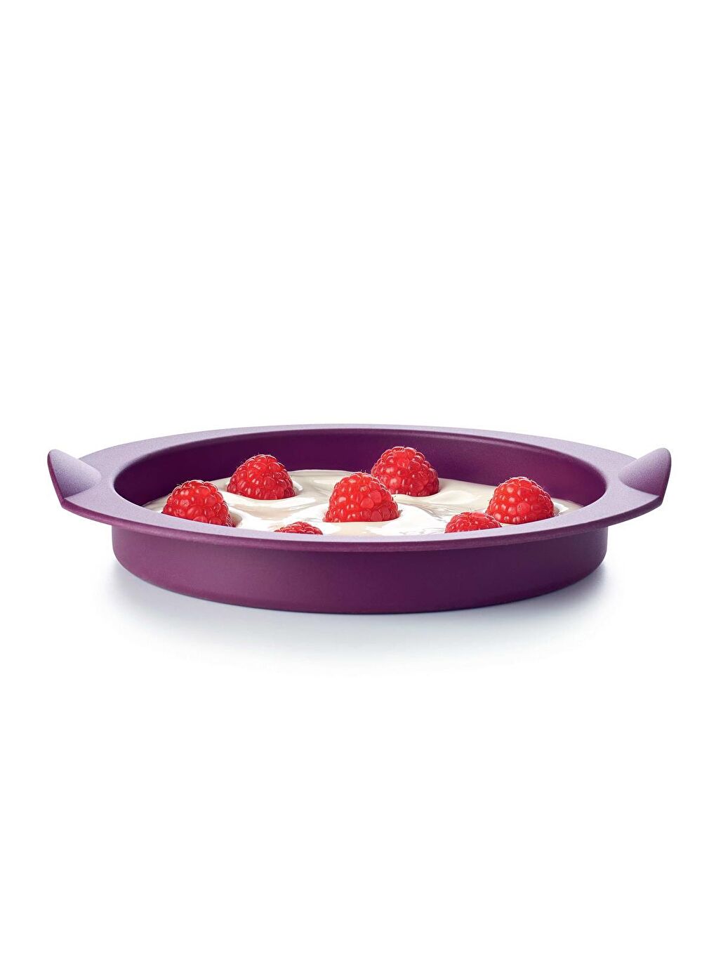 Tupperware Mor Silikon Yuvarlak Kalıp Mor - 3