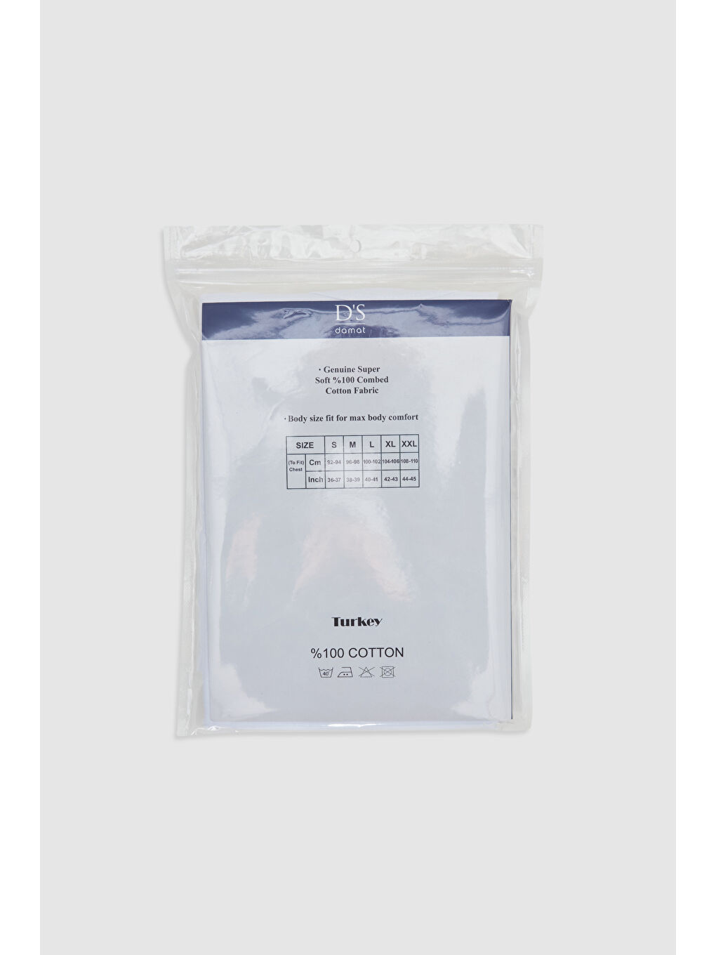 Beyaz Standart Fit Nefes Alabilen Teri Emen %100 Pamuklu 4'lü Atlet-3