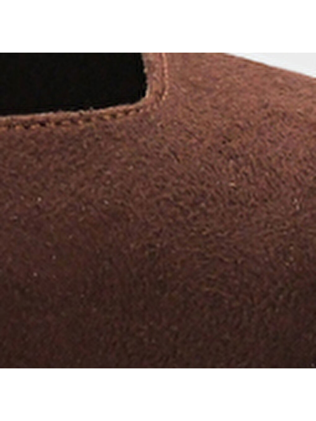 Kahverengi Phelia Hakiki Deri Astarlı Sivri Burunlu Orta Kalın Topuklu Arkası Açık Kadın Ayakkabı-6