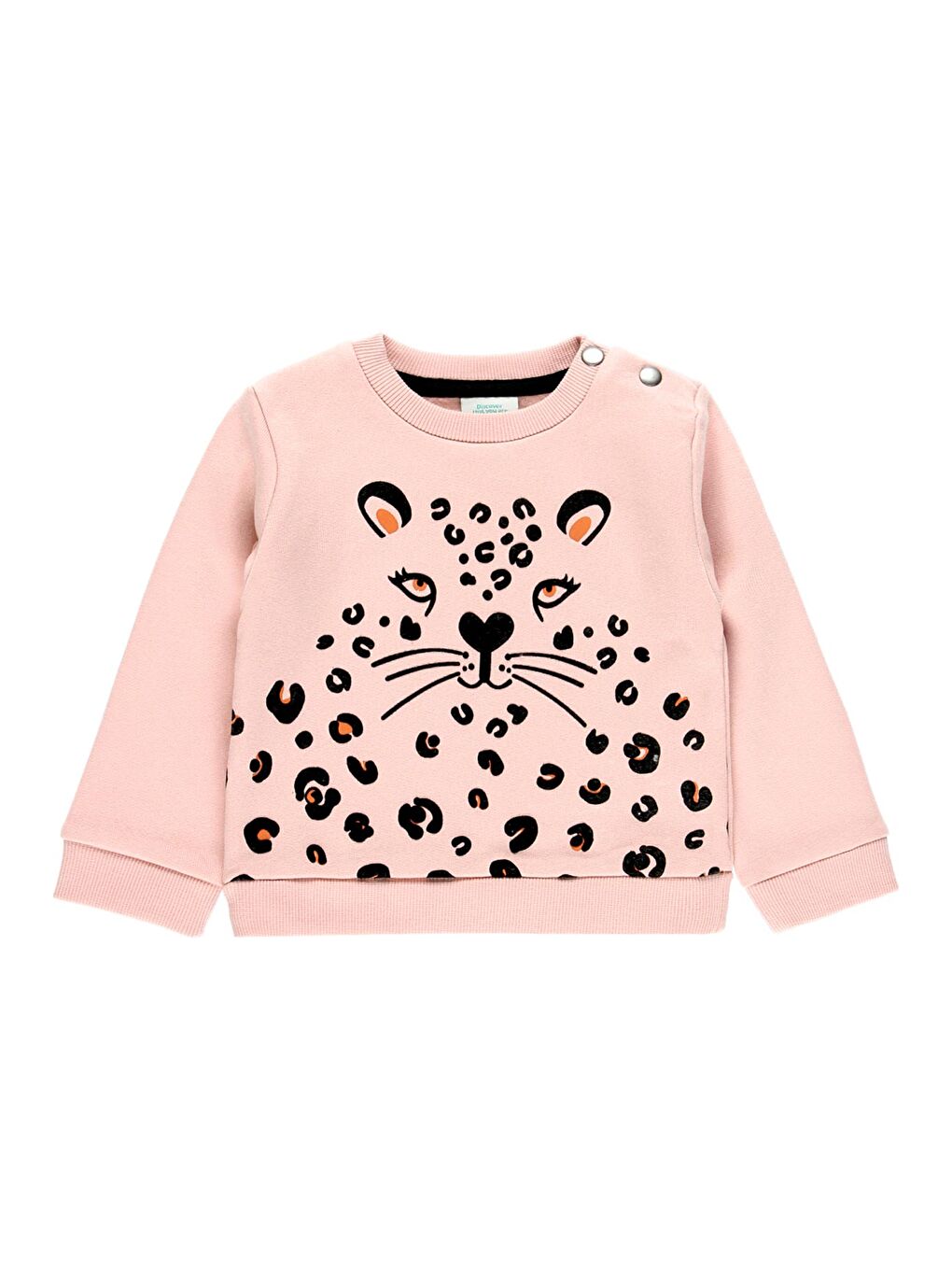 Boboli Pembe Kız Çocuk Sweatshirt Pembe