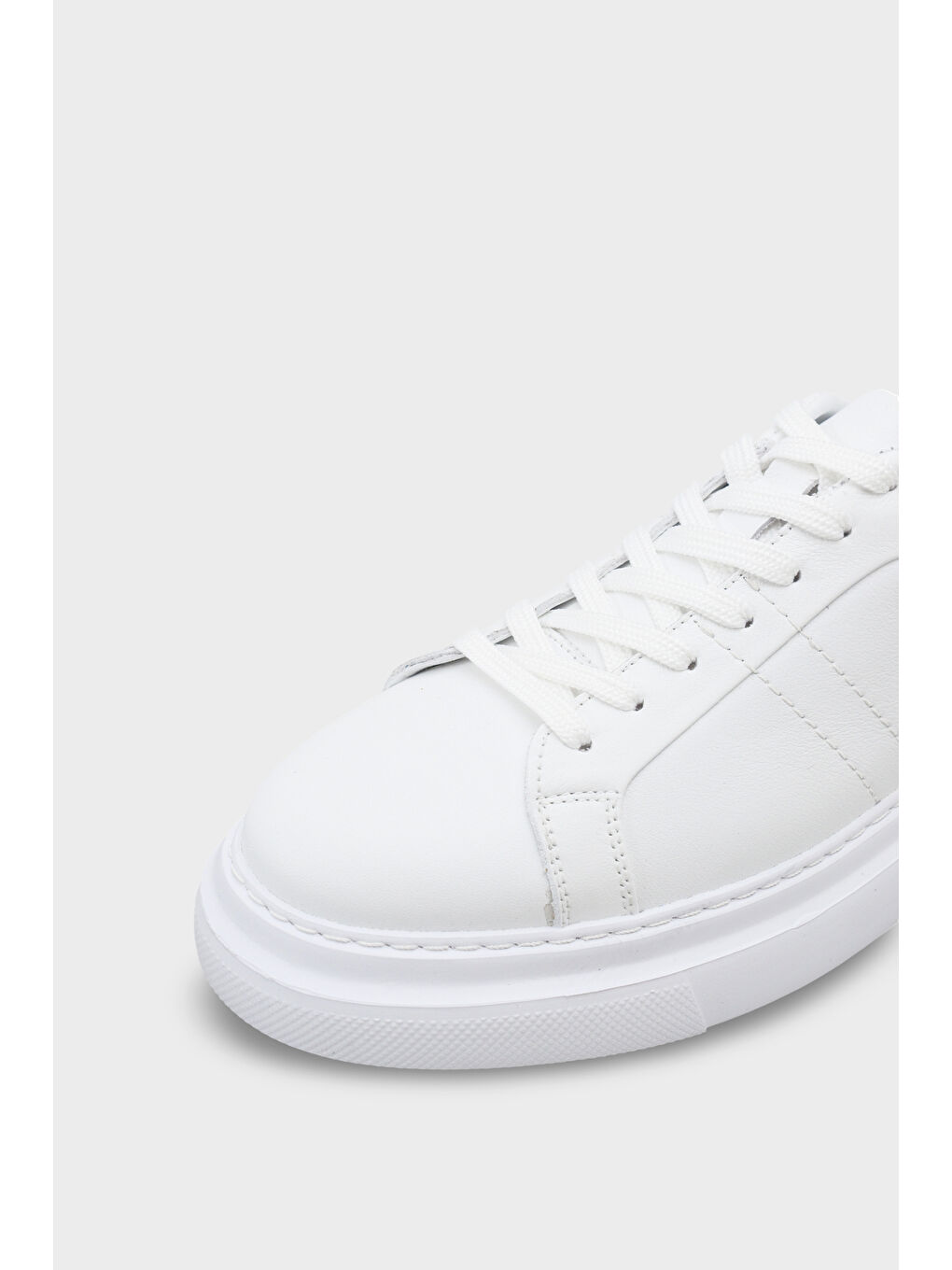 Beyaz Bernardo Hakiki Deri Erkek Günlük Spor Ayakkabı Sneaker-2