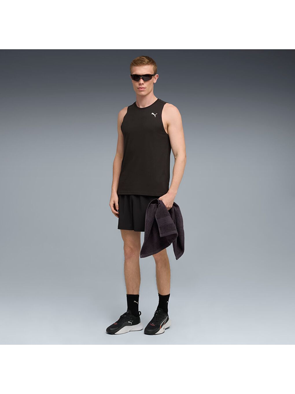 Siyah TAD TECH TRIBLEND Erkek Atlet-1