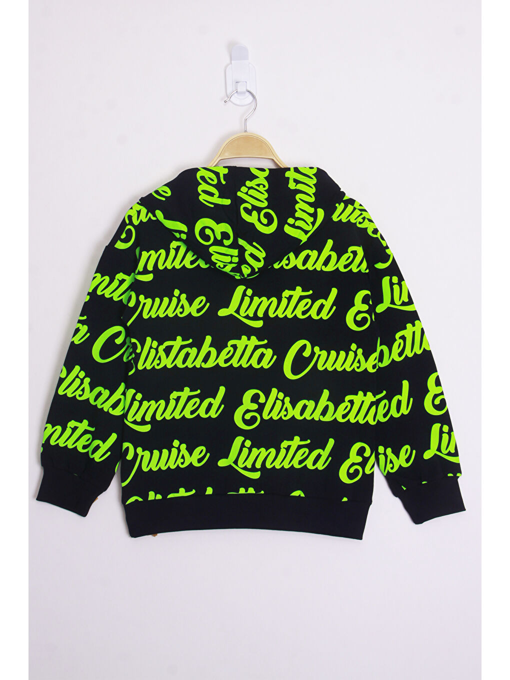 Lacivert Kız Çocuk Limited Baskılı Sweatshirt-1