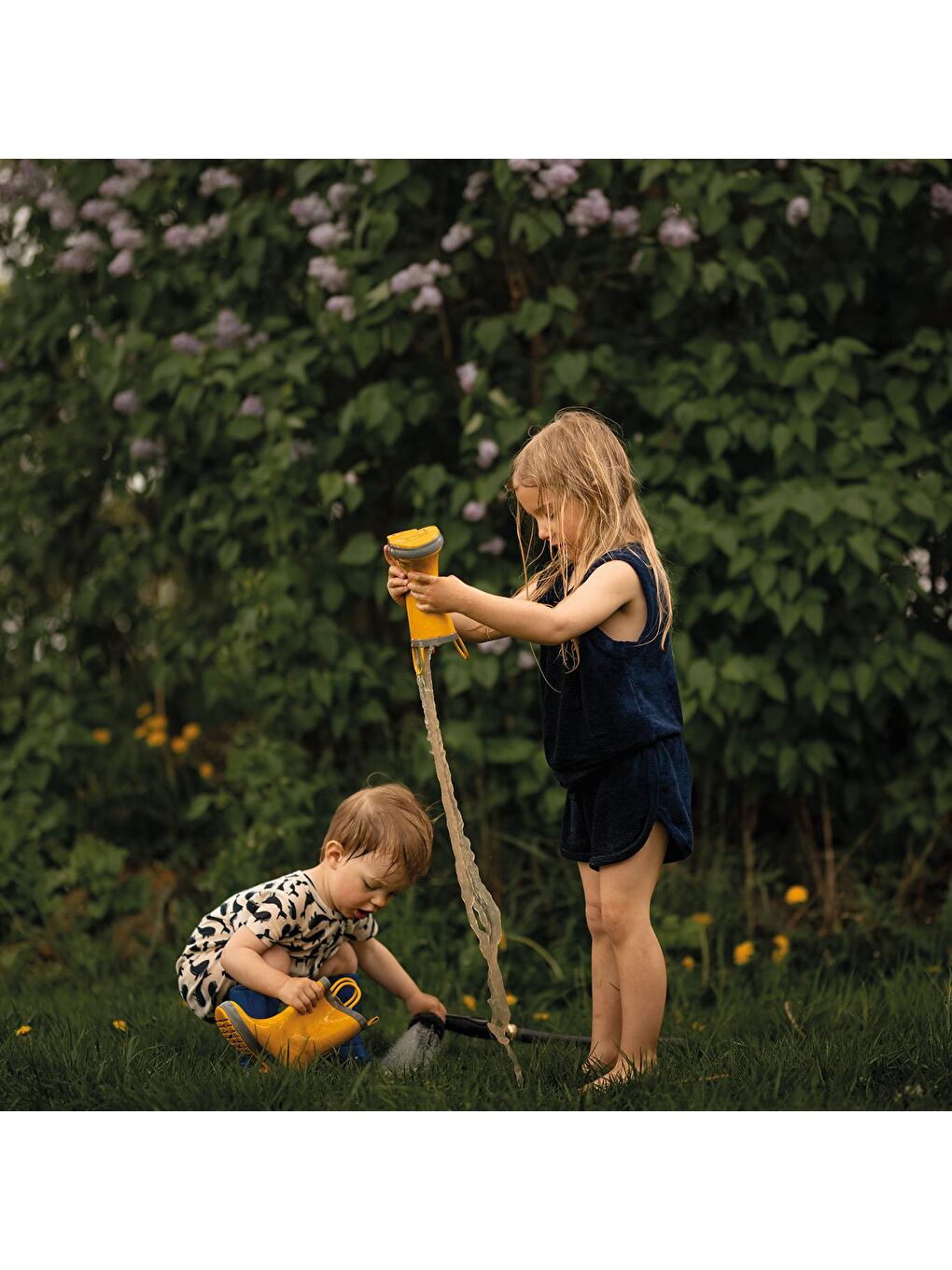 Lacivert Lacivet Havlu Şort Set-5