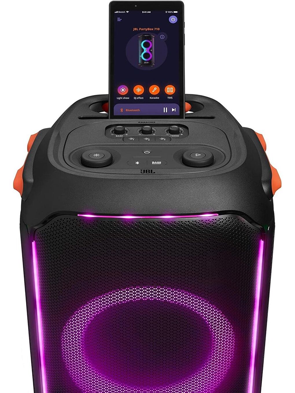 Partybox 710 Bluetooth Hoparlör Siyah-1