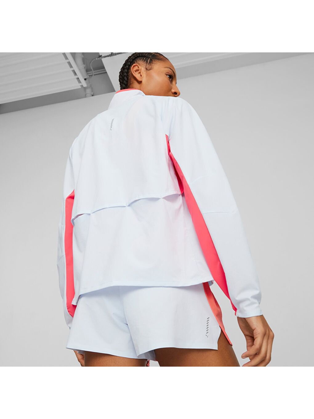 Mavi Ultraweave Kadın Koşu Ceketi-3