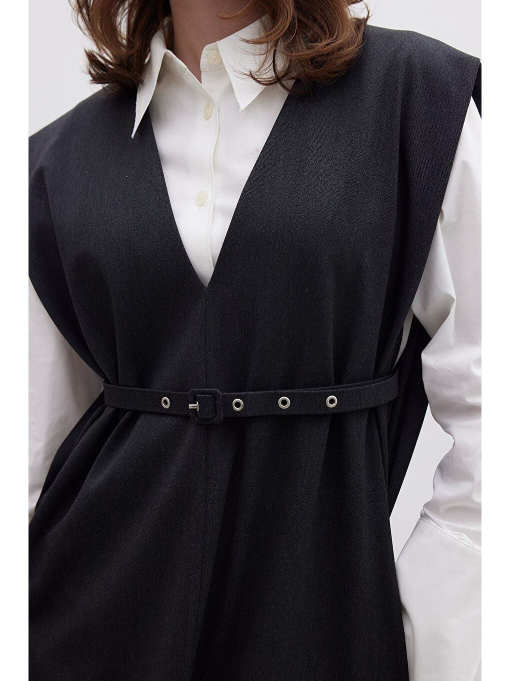 Premıum Kemerli Jile Gri-4