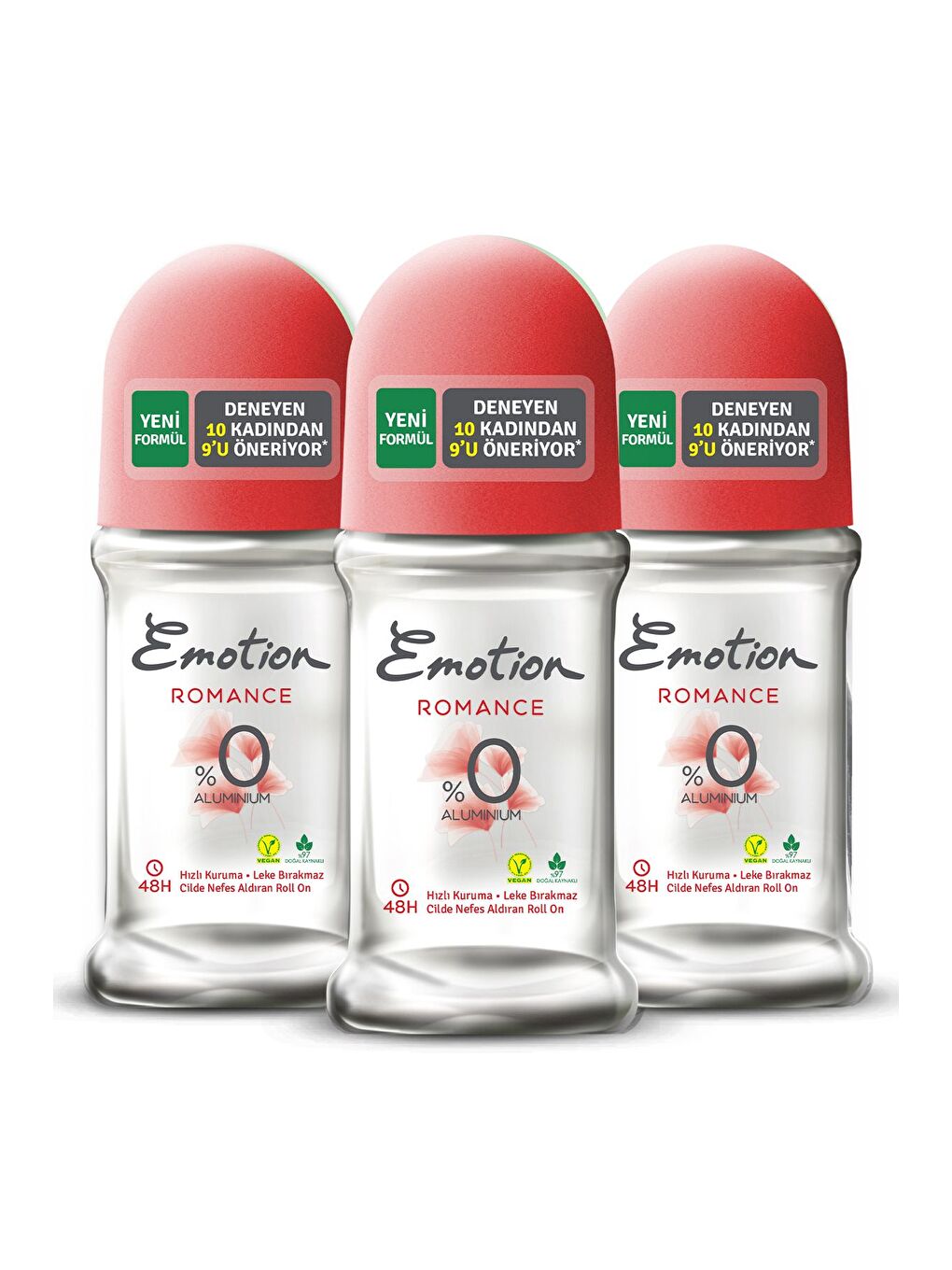 Emotion Romance Roll On 3x50ml