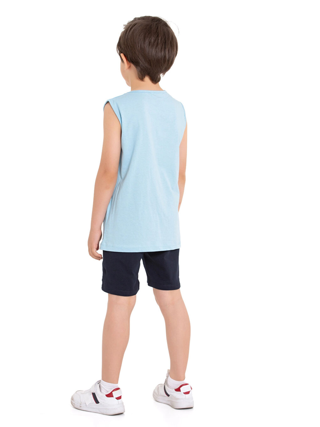 Mavi Malibu Baskılı Takım 15384-1-3