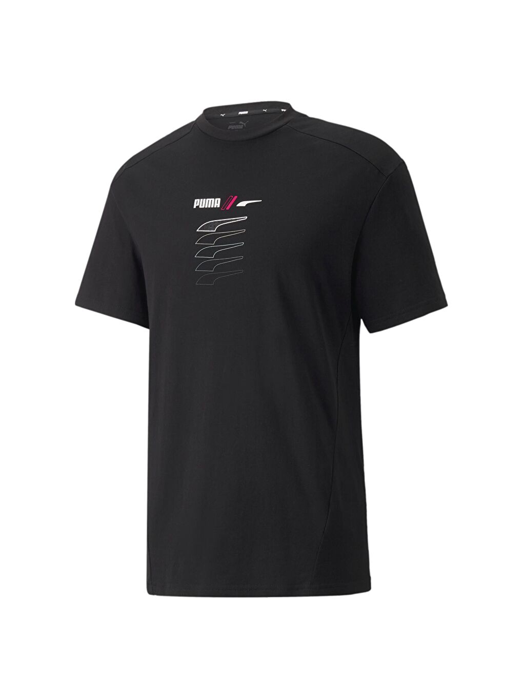 Siyah RAD/CAL GRAPHIC Erkek Tişört-3