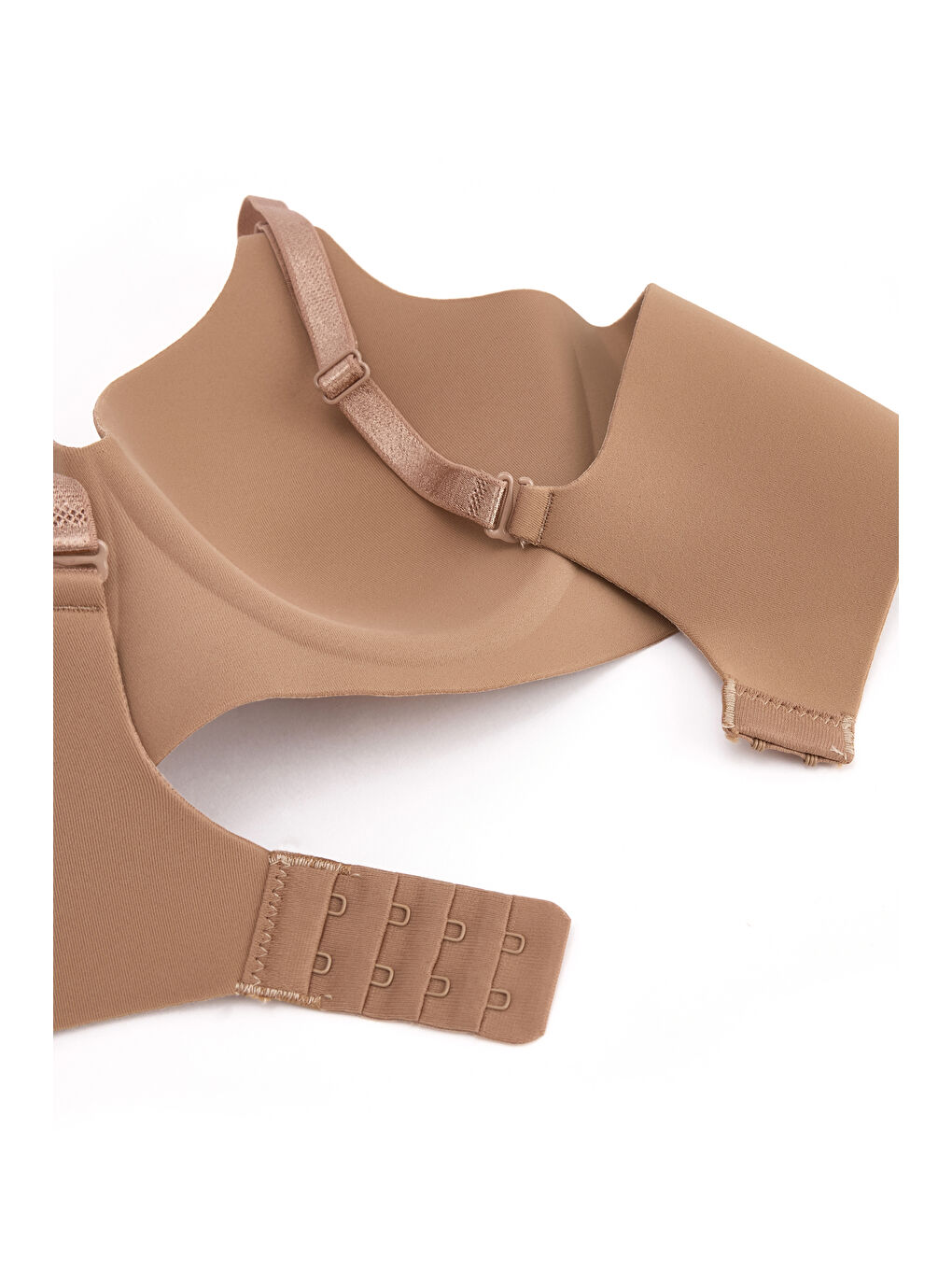 Kahverengi Lazer Kesim Balensiz Şekillendirici Sütyen – İz Yapmaz Konfor Serisi-2