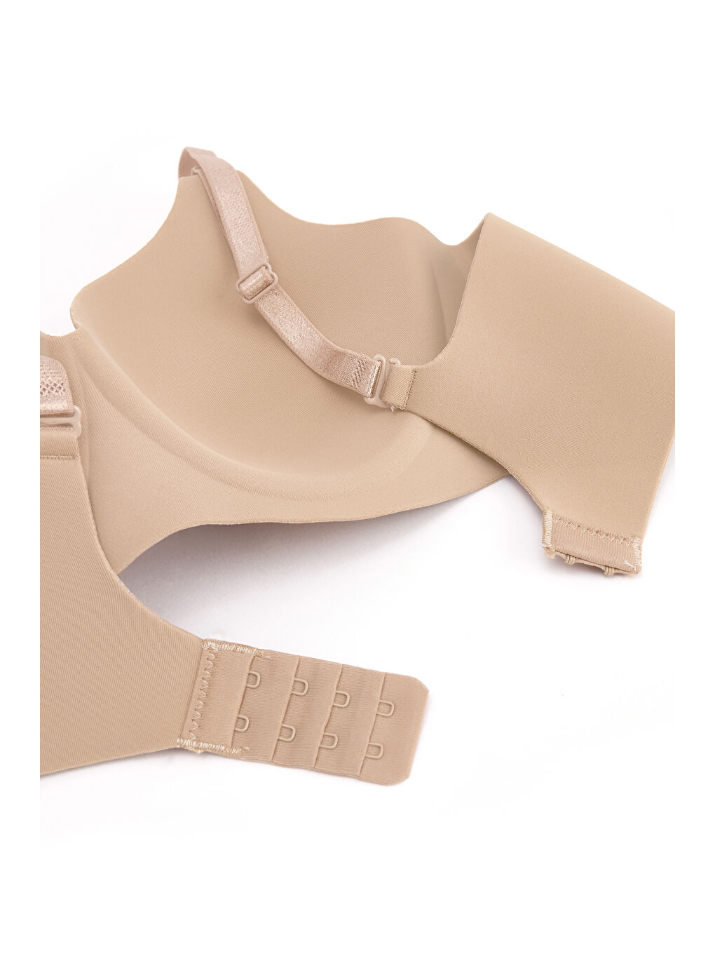 Bej Lazer Kesim Balensiz Şekillendirici Sütyen – İz Yapmaz Konfor Serisi-2