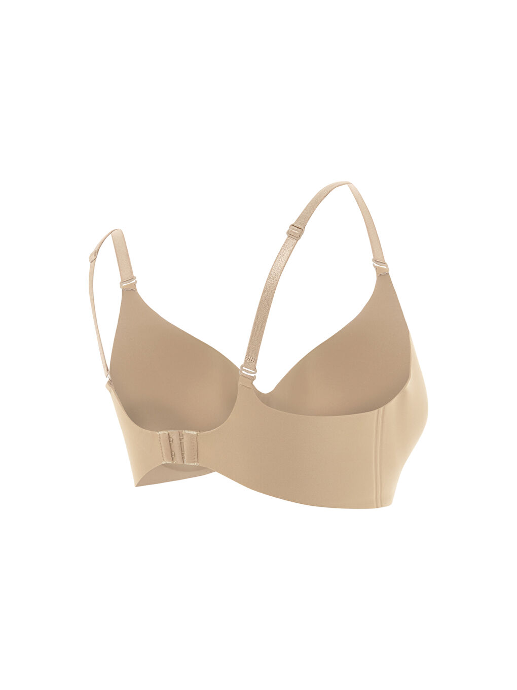 Bej Lazer Kesim Balensiz Şekillendirici Sütyen – İz Yapmaz Konfor Serisi-3