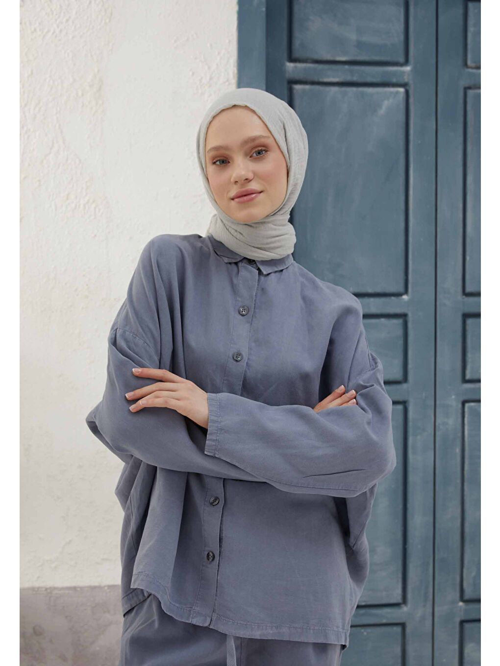 Bej Bürümcük Şal Vanilya