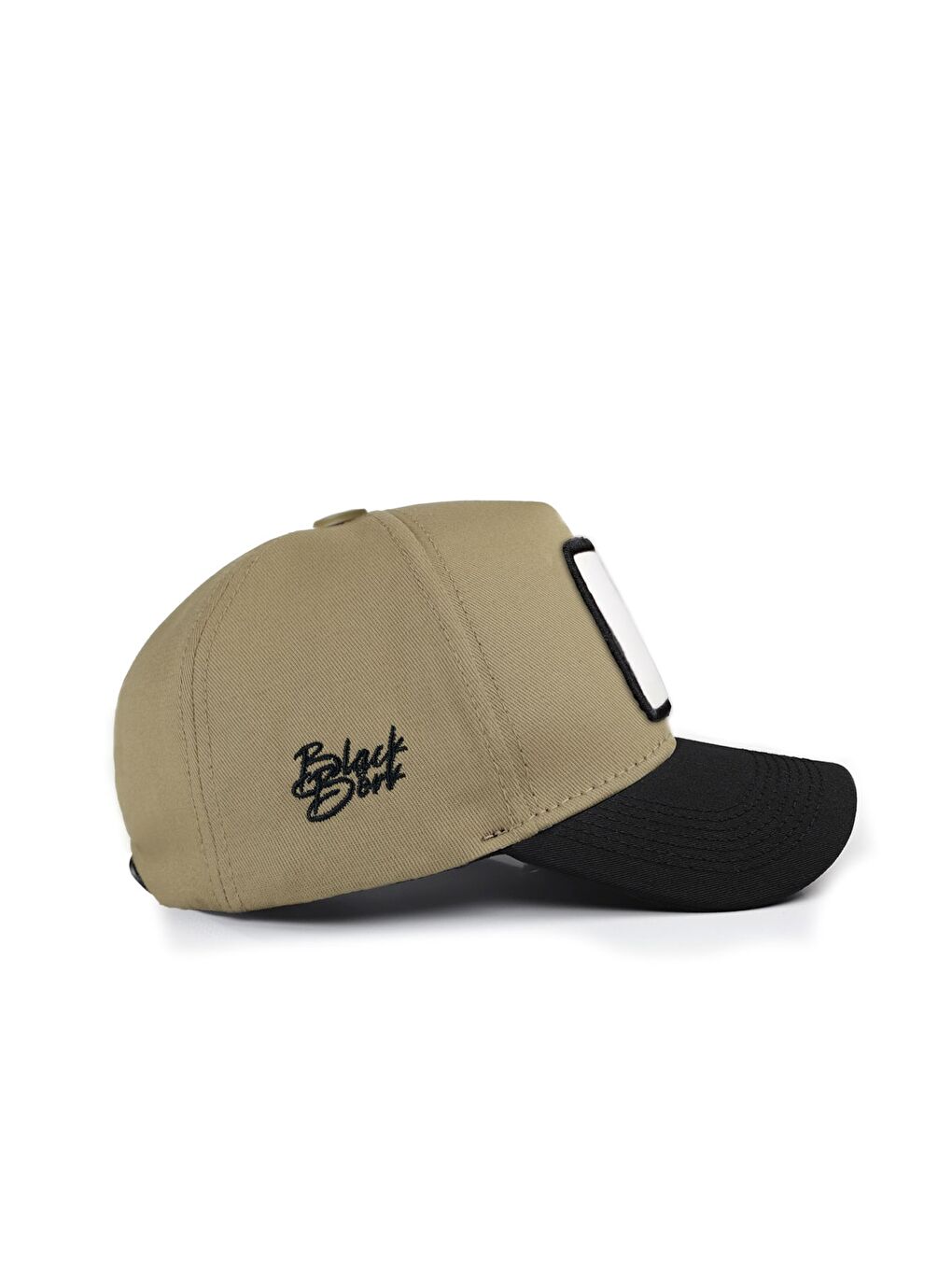 Tilki Logolu Siyah-Vizon Beyzbol Şapka-1