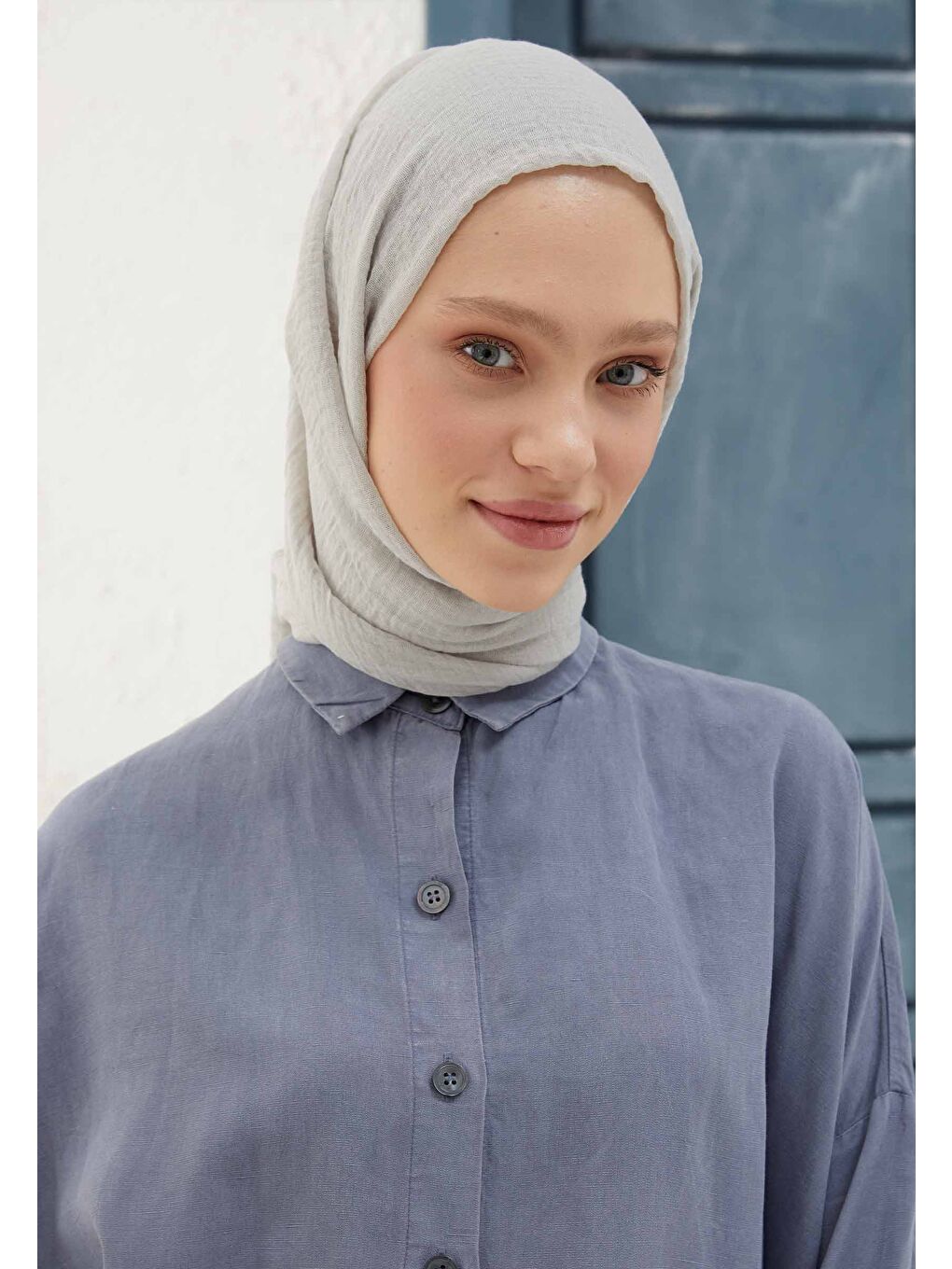 Bej Bürümcük Şal Vanilya-2