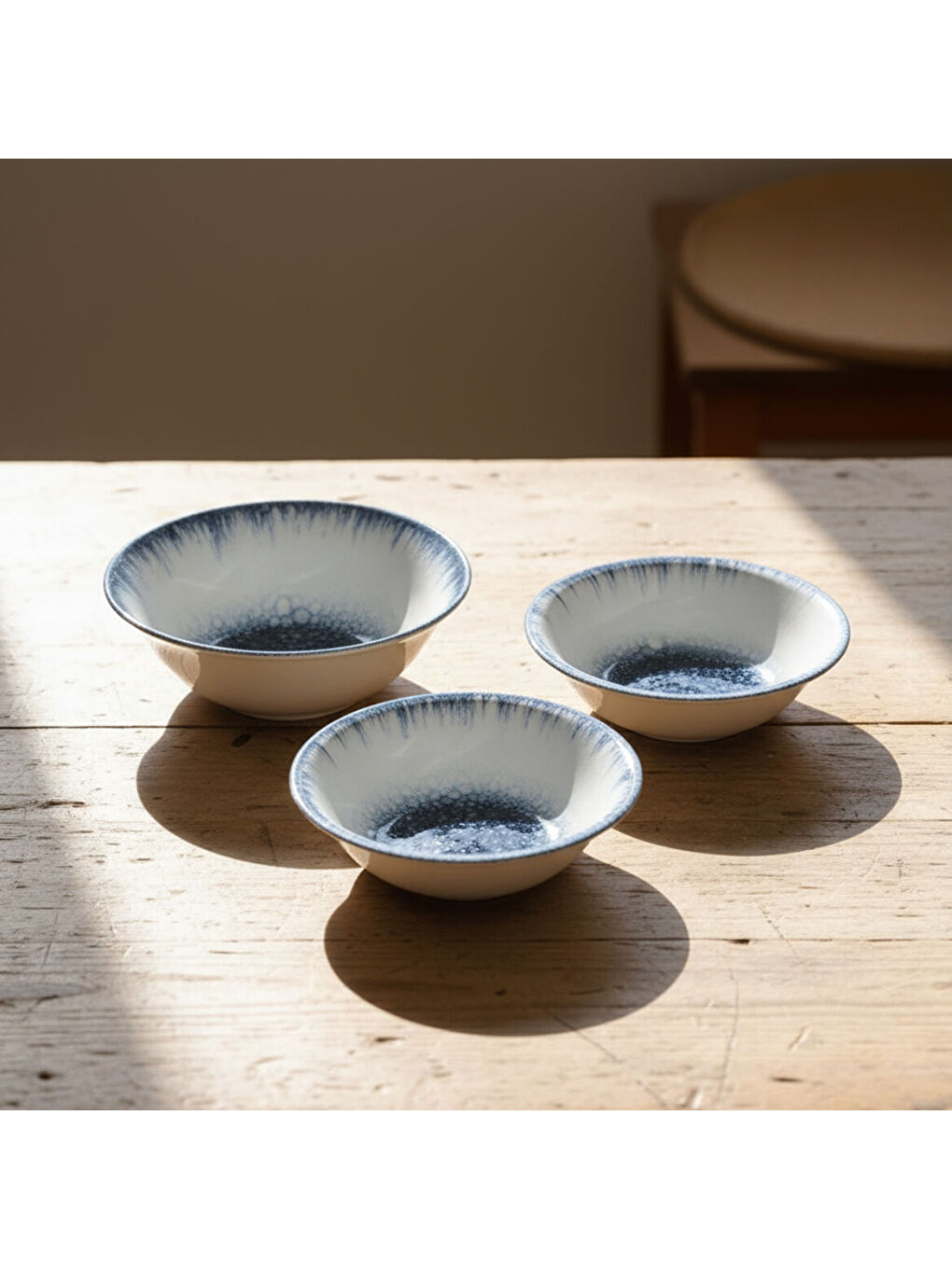 Ekru Enternasyonel Antares 3 Parça Kase Seti 16 cm & 19 cm 14711-3