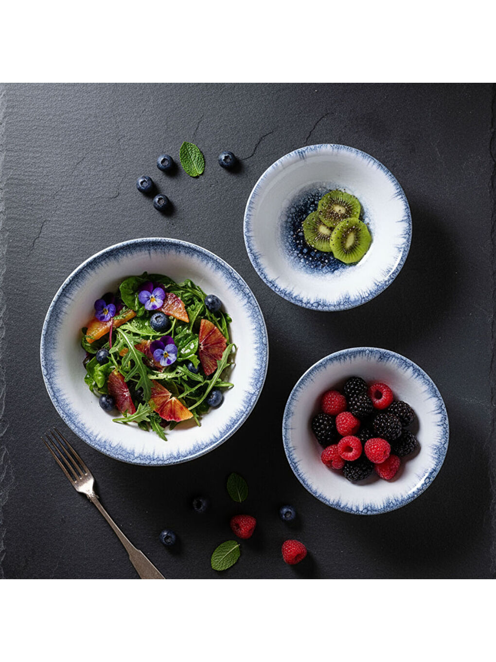 Ekru Enternasyonel Antares 3 Parça Kase Seti 16 cm & 19 cm 14711-4