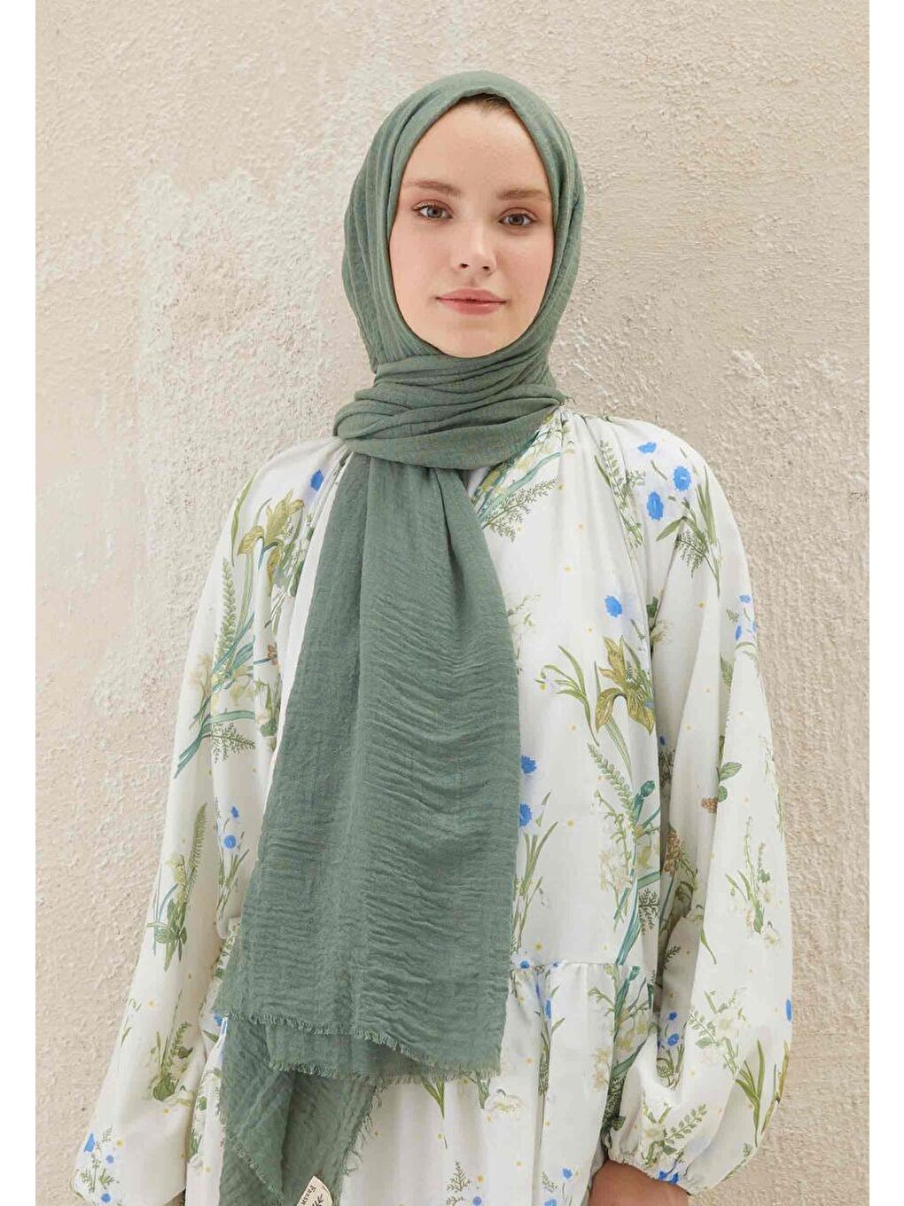 Bürümcük Şal Çağla Yeşili
