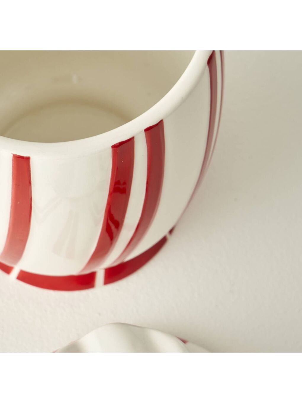 Merry Yılbaşı Seramik Kavanoz Kırmızı (860 cc)-2