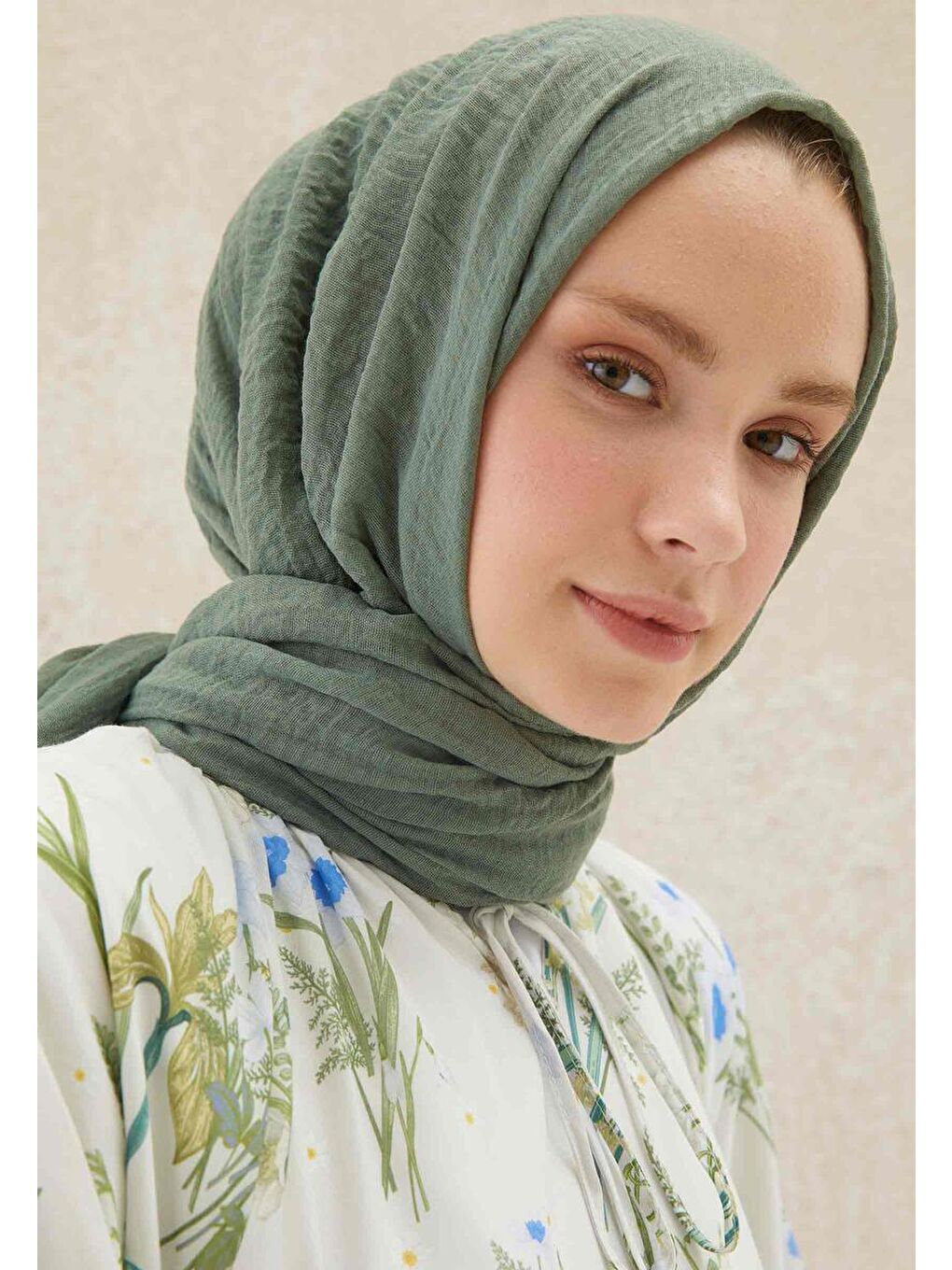 Bürümcük Şal Çağla Yeşili-2