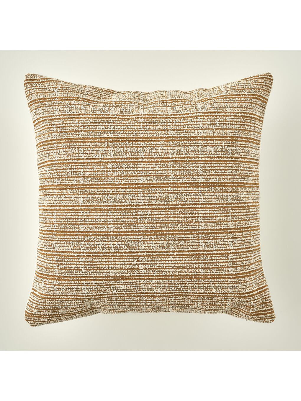 Sarı Nino Dekoratif Kırlent Kılıfı Krem (43x43 cm)