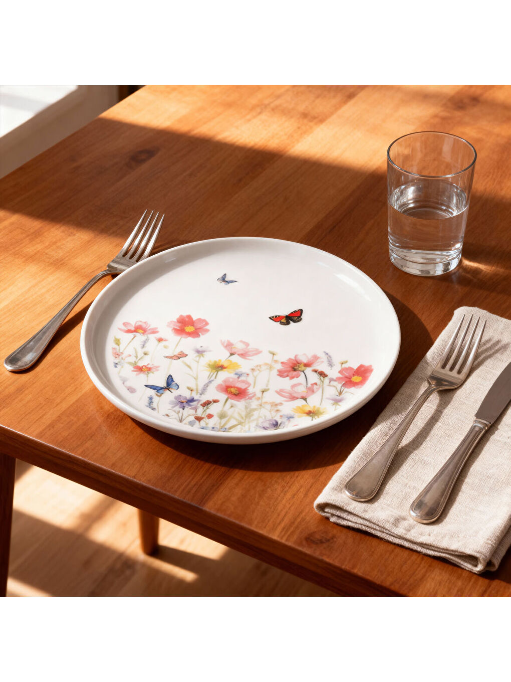 Ekru Bilbao Life 15 cm Tatlı Tabağı 4256-1