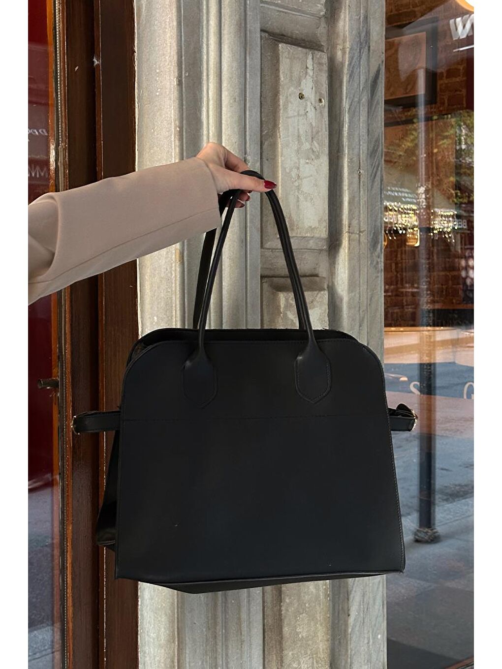 Piedra Omuz Çantası  Siyah-8