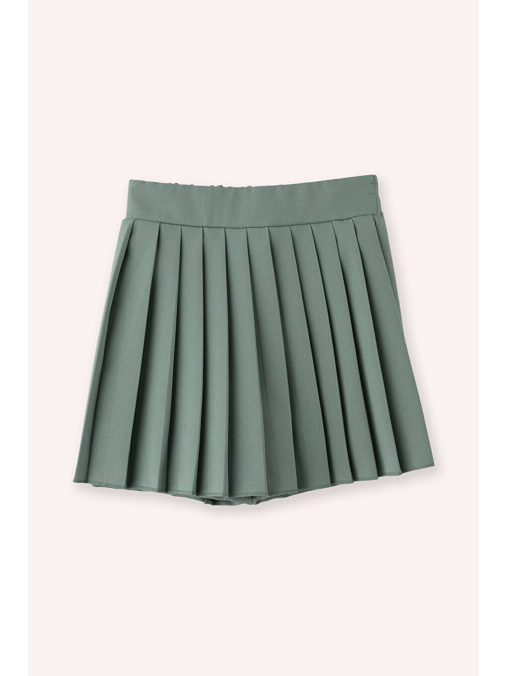 Yeşil Kız Çocuk Şort Etek