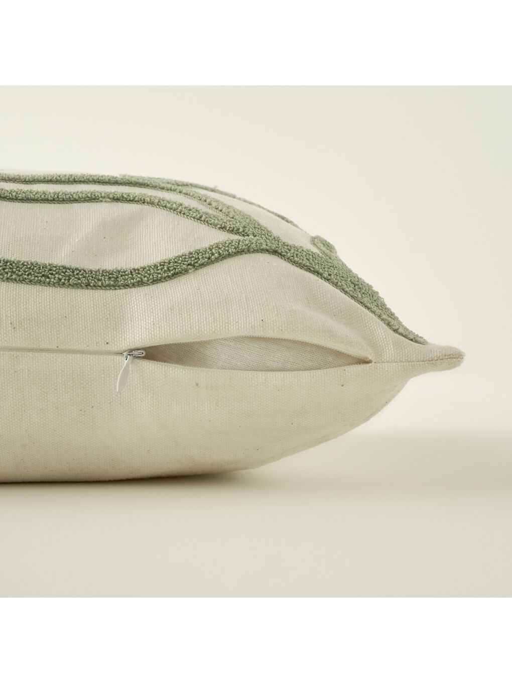 Grace Dekoratif Yastık Kılıfı Yeşil (43x43 cm)-2