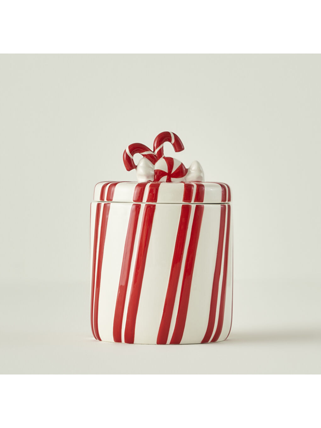 Merry Yılbaşı Seramik Kavanoz Kırmızı (960 cc)