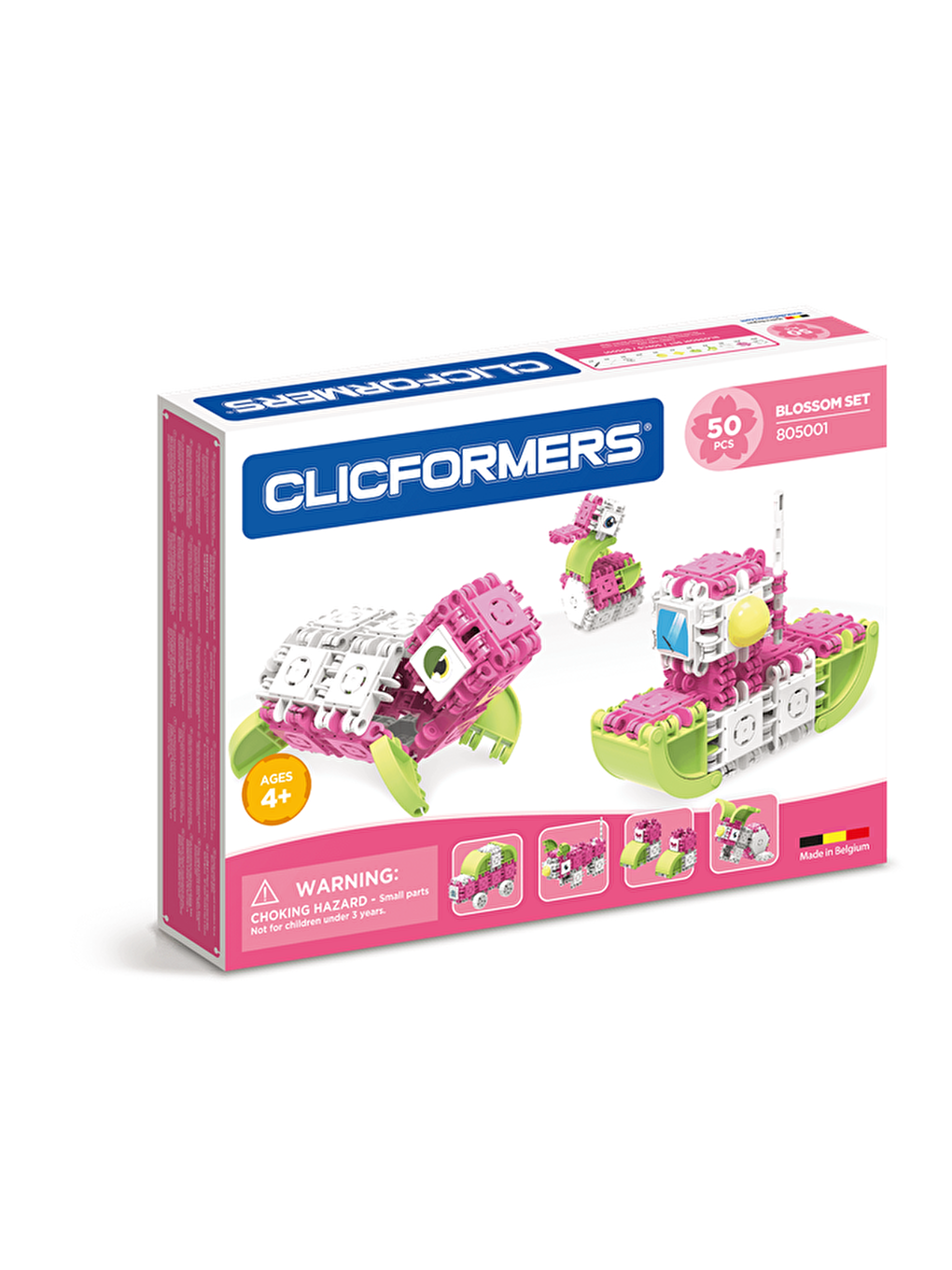 Clicformers Karışık Blossom Set - 50 Parça