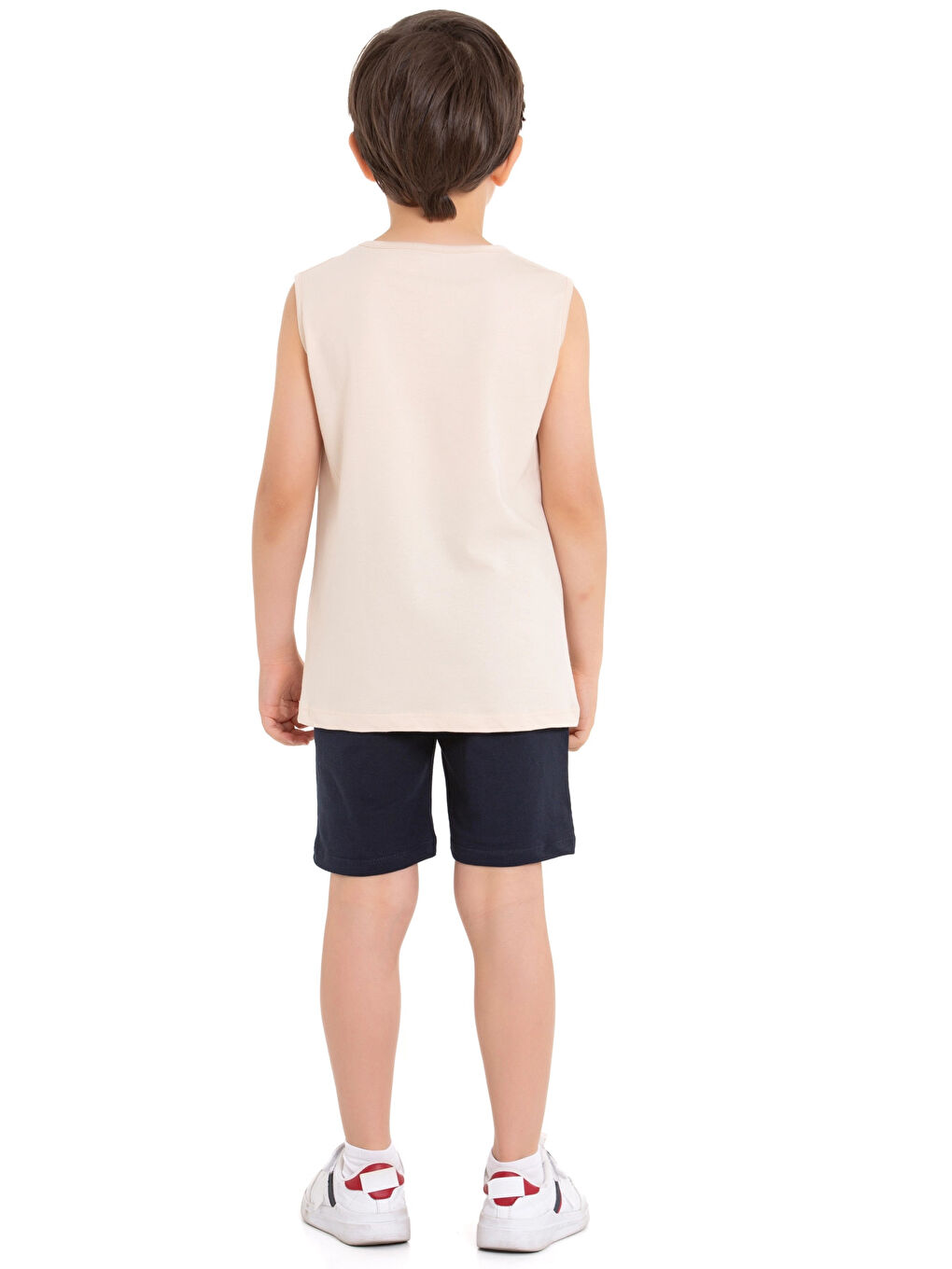 Kahverengi Malibu Baskılı Takım 15384-1-3