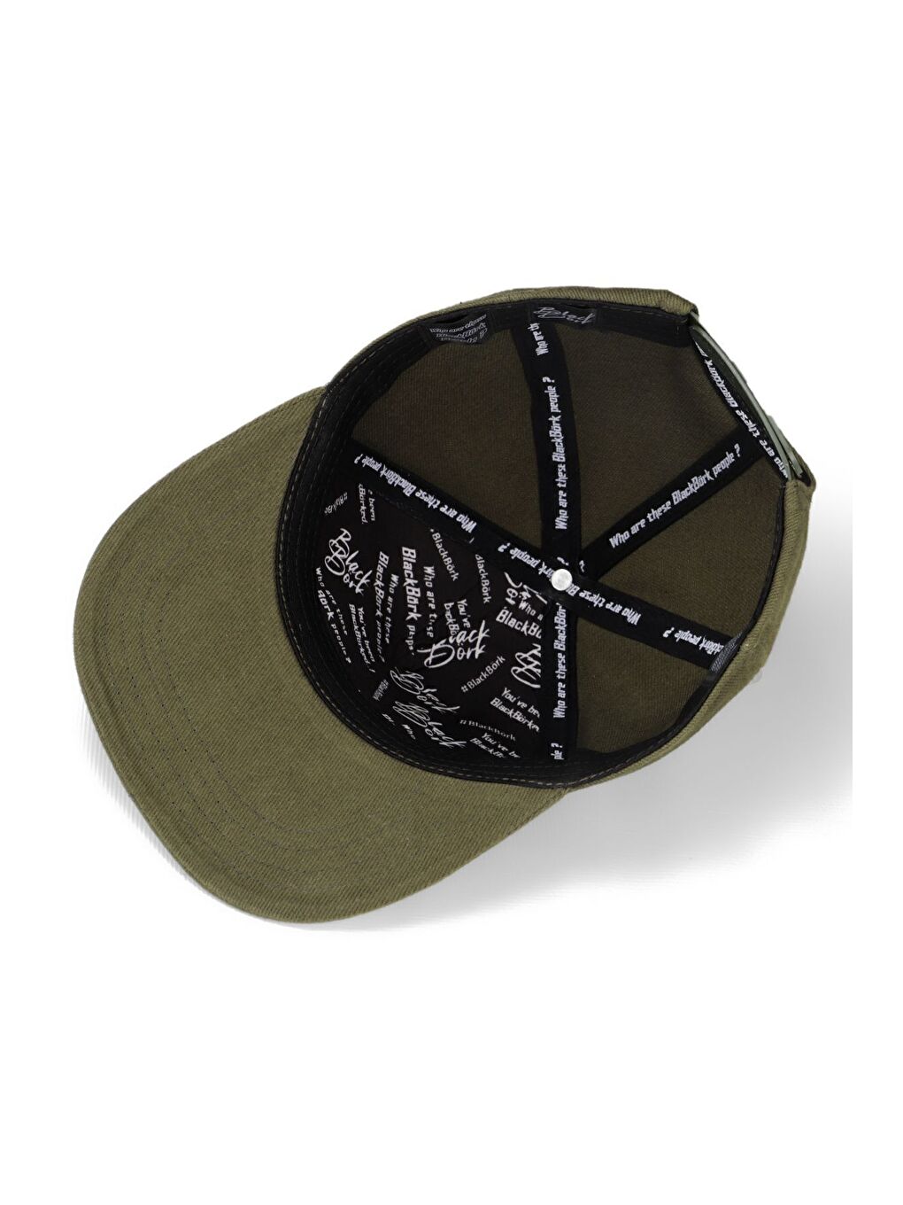 Hip Hop Kids Aslan Logolu Haki Çocuk Şapka-2