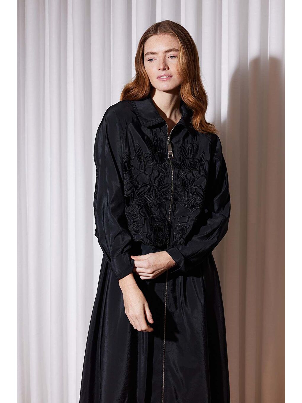 Missemramiss Grace Cut Elbise 5195 Siyah-1