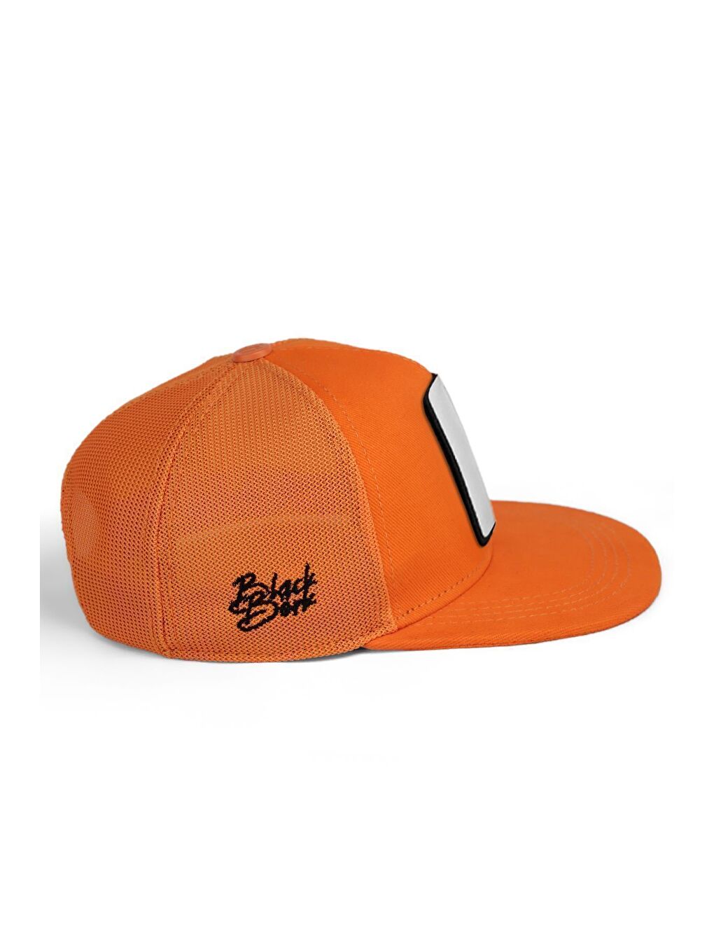 Hip Hop Kids Bukalemun Logolu Turuncu Çocuk Trucker Şapka-1