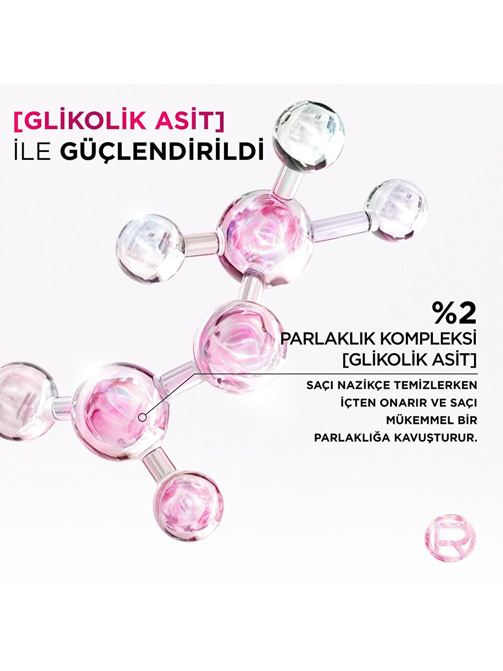 L'Oreal Paris Beyaz Elseve Glycolic Gloss Mükemmel Parlaklık için Bakım Yapan Şampuan 200 ml - 2