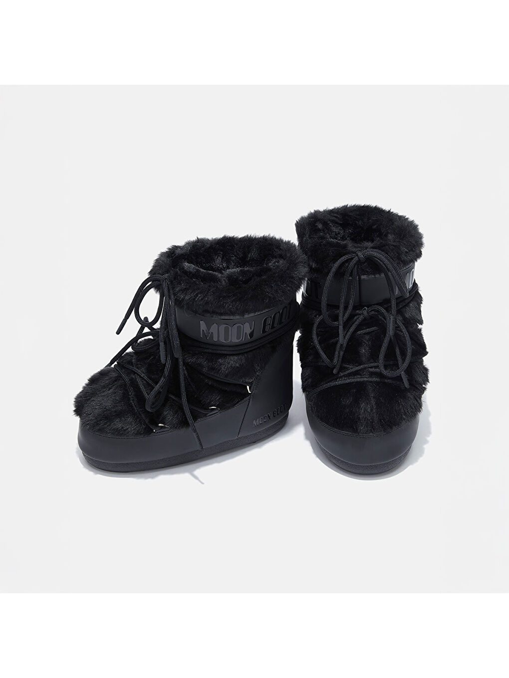 Siyah Kadın Bot 80D1409390-N001 Icon Low Faux Fur Black (36-41)-3