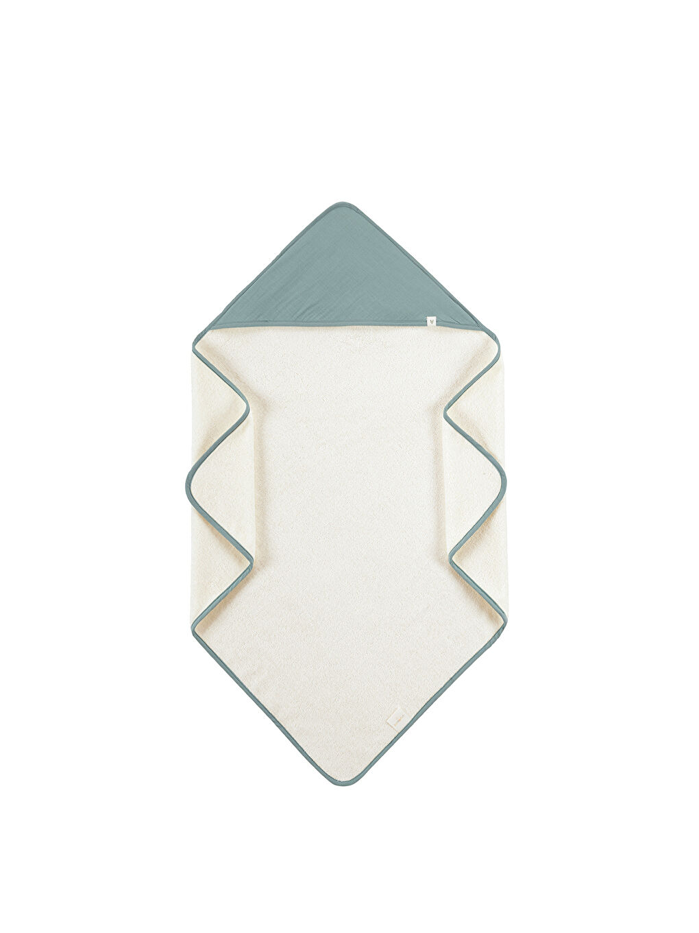 Yeşil Joy of Colors Organik Pamuk Müslin Bebek Kundak Mint 75x75-2