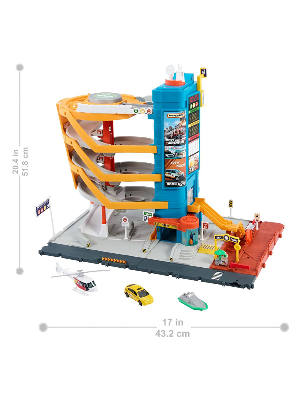 Matchbox Aksiyon Sürücüleri Şehir Maceraları Oyun Seti HXL47 - 3