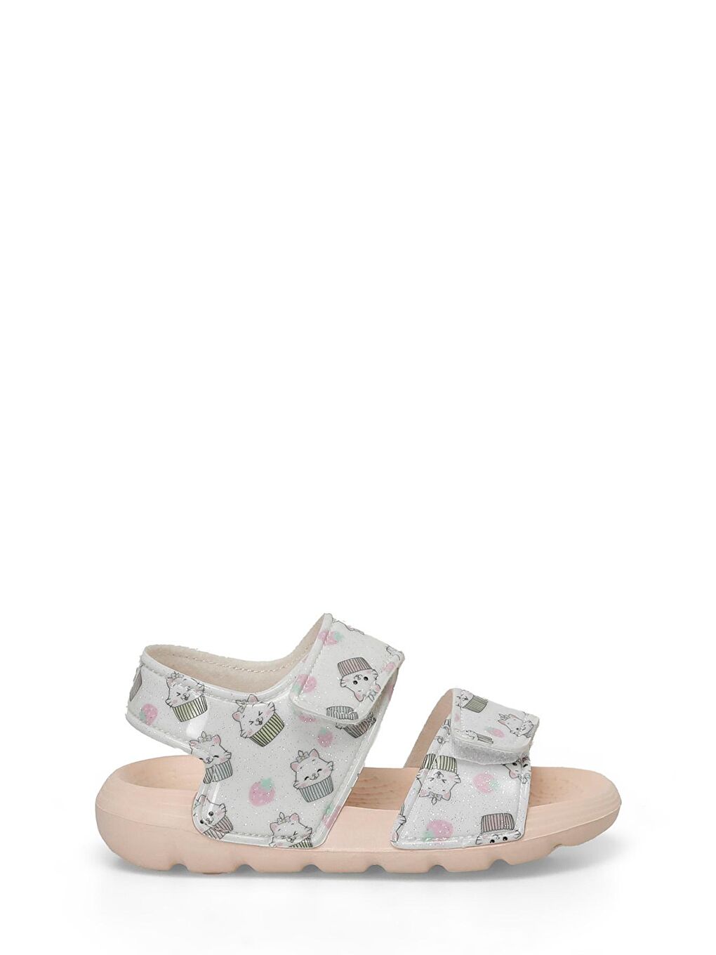 Pembe Pudra Kız Çocuk Sandalet