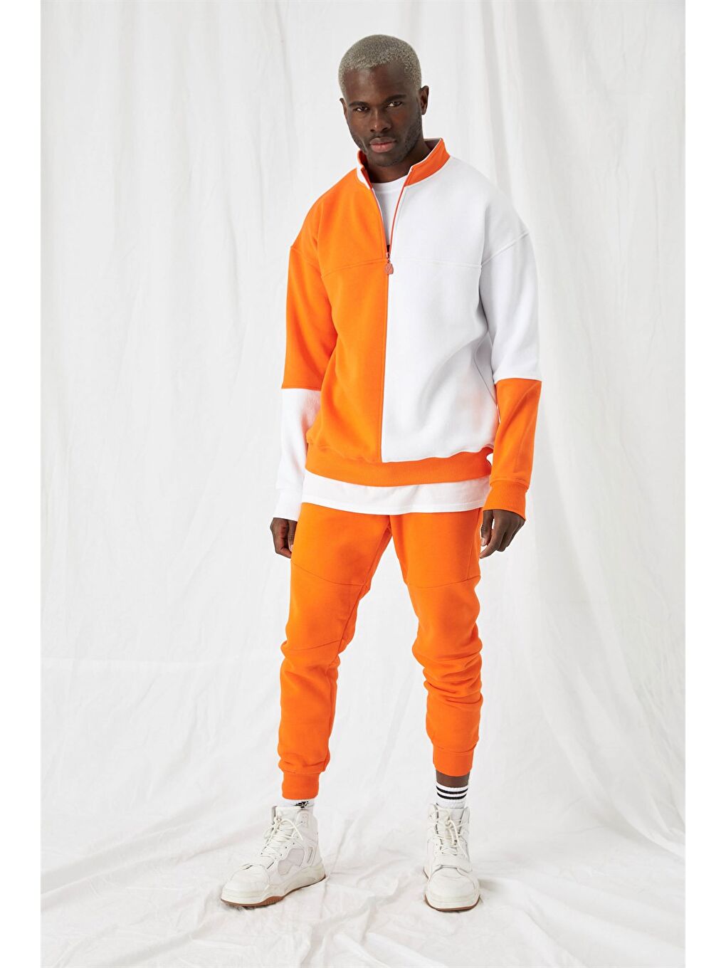 Erkek Turuncu Eşofman Altı