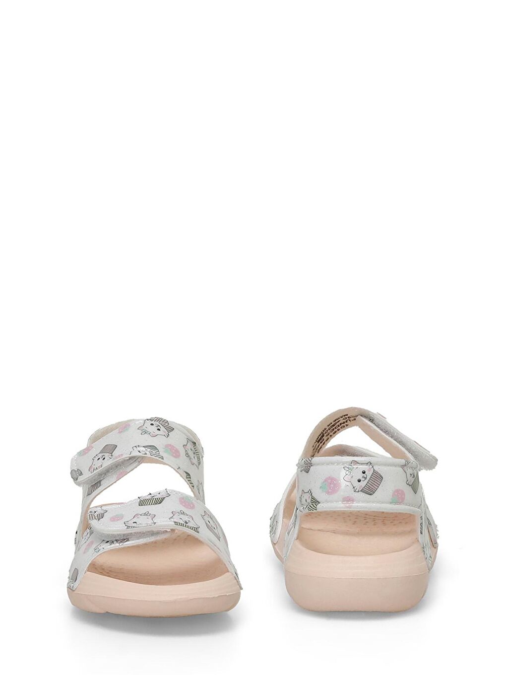 Pembe Pudra Kız Çocuk Sandalet-4