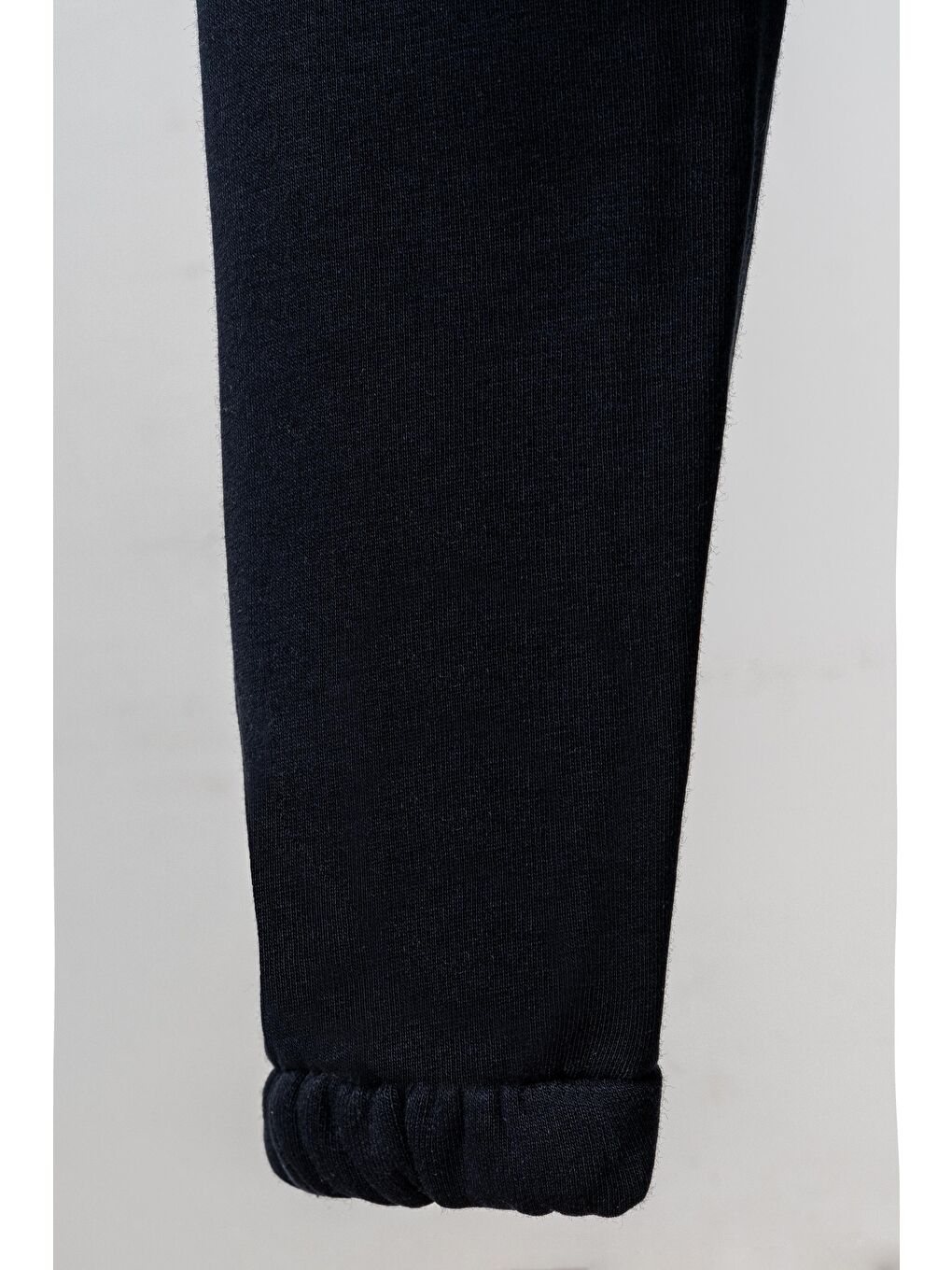 Lacivert 3 İp İki Diz Mikro Kargo Cepli Sağ Cep Fermuarlı Erkek Çocuk Eşofman Altı-4