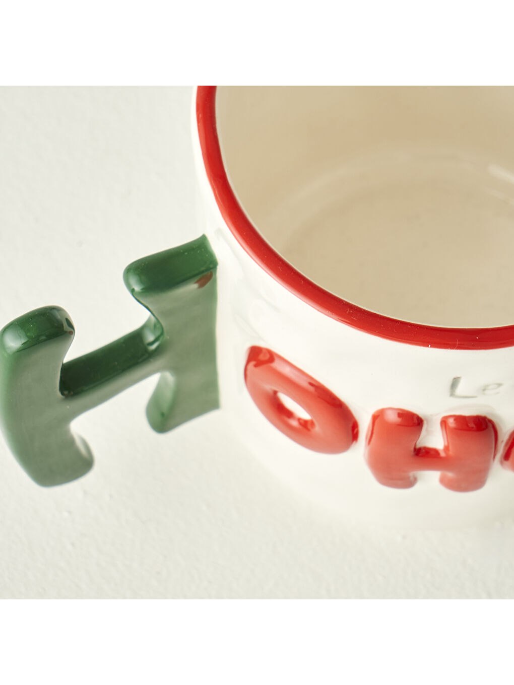 Karışık HoHoHo Yılbaşı Stoneware Kupa (360 cc)-1