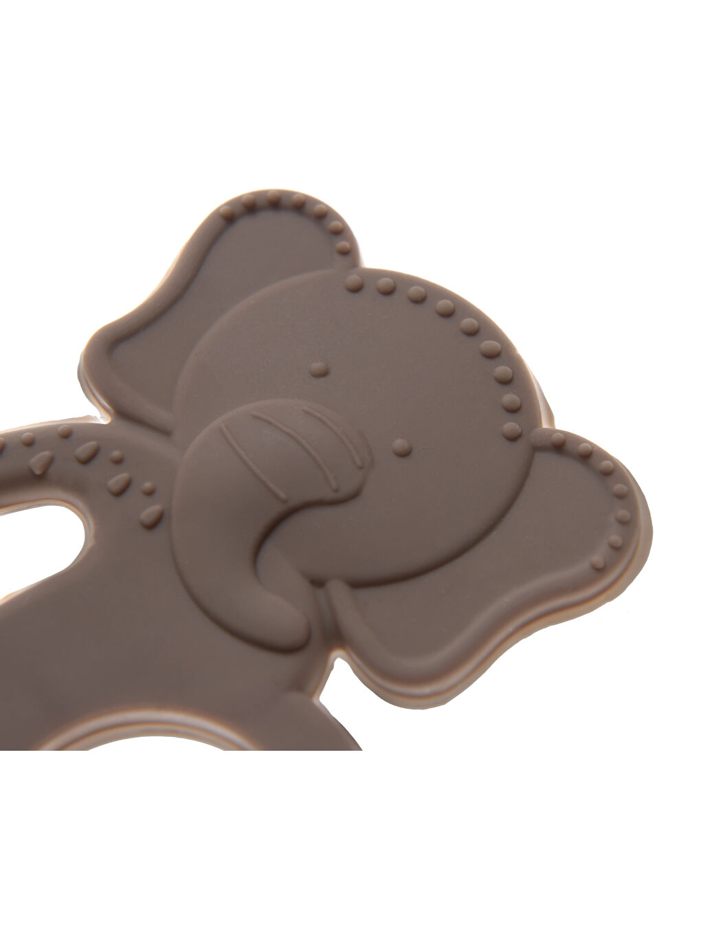 Silikon Fil Diş Kaşıyıcı Latte-1