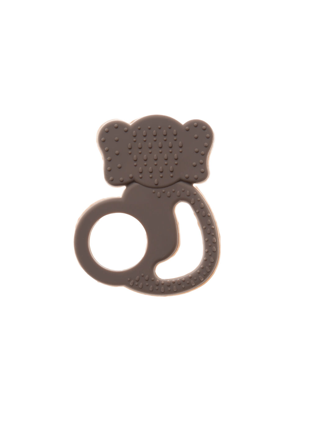 Silikon Fil Diş Kaşıyıcı Latte-2