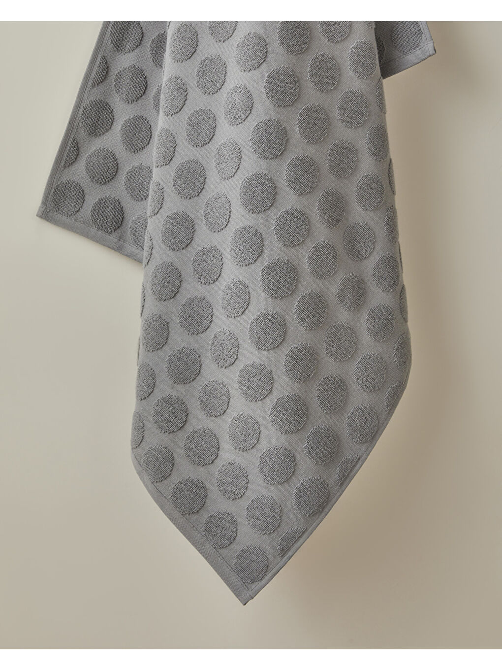 Dottie Pamuk Banyo Havlusu 80x150 cm Antrasit-1