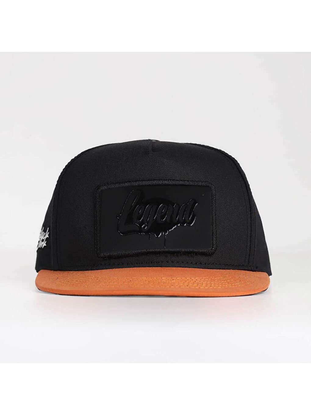 Legend Logolu Kiremit-Siyah Hip Hop Şapka-1