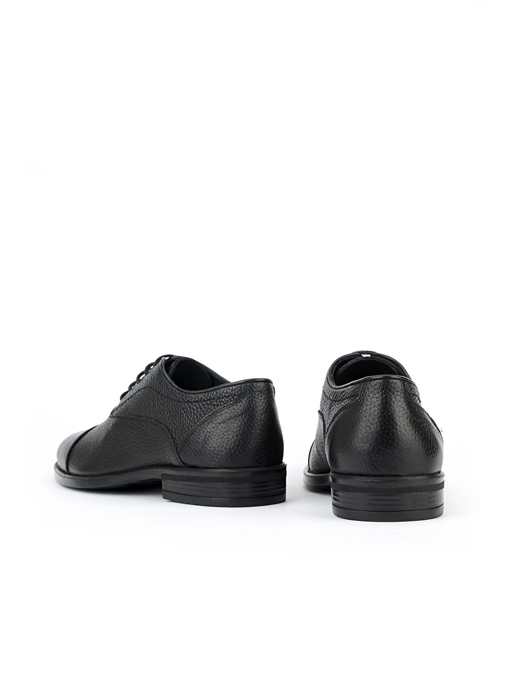 Erkek Hakiki Deri Ayakkabı 161986Z4437 Siyah-2